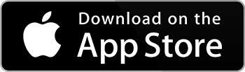 A rectangular black button with the Apple logo on the left and the text "Download on the App Store" on the right, indicating a link to download an app from Apple's App Store.